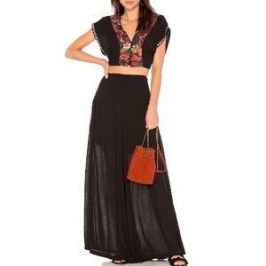 Free People Santoshi Set in Black size 4